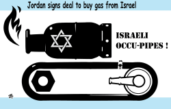 ISRAEL GAS TO JORDAN by Emad Hajjaj