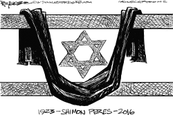 PERES -RIP by Milt Priggee
