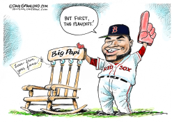 ORTIZ RETIRING FROM RED SOX  by Dave Granlund