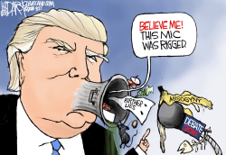 TRUMP RIGGED MIC by Jeff Darcy