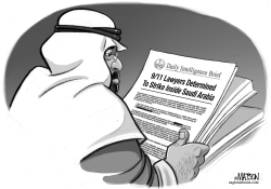 INTELLIGENCE BRIEF WARNS OF 9/11 LAWSUITS IN SAUDI ARABIA by R.J. Matson