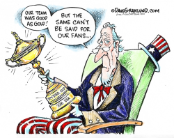 RYDER CUP 2016 USA WIN  by Dave Granlund