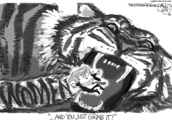 PUSSY GRABBER by Pat Bagley