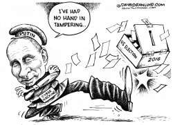RUSSIA AND 2016 TAMPERING  by Dave Granlund