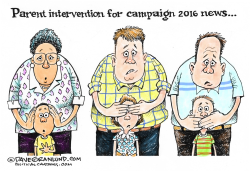 KIDS AND 2016 POLITICS  by Dave Granlund