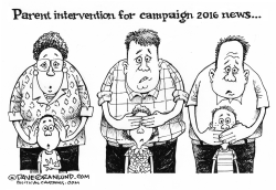 KIDS AND 2016 POLITICS  by Dave Granlund