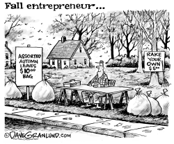 AUTUMN LEAVES by Dave Granlund