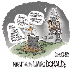 LOCAL NC NIGHT OF THE LIVING DONALD by John Cole