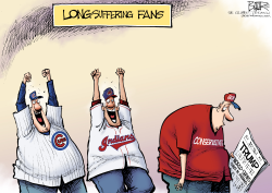 LONGTIME LOSERS by Nate Beeler