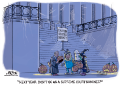 NO TREATS FOR SUPREME COURT NOMINEE by R.J. Matson