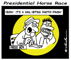 PRESIDENTIAL HORSE RACE by Yaakov Kirschen