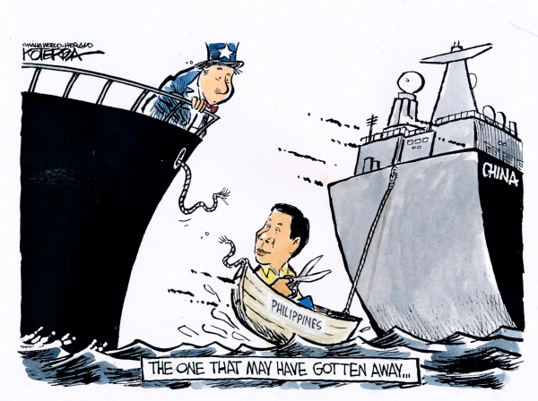 Political Cartoon In Philippines