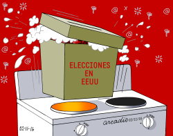 ELECCIONES CANDENTES by Arcadio Esquivel