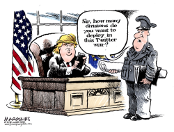 TRUMP COMMANDER -IN-CHIEF  by Jimmy Margulies