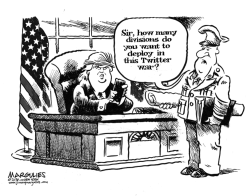 TRUMP COMMANDER IN CHIEF by Jimmy Margulies
