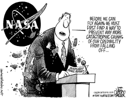 NASA SHEDS CREDIBILITY by Jeff Parker