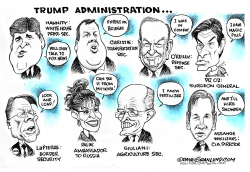 TRUMP ADMINISTRATION  by Dave Granlund