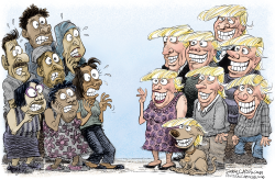 Trumpettes and the Rest of Us - Repost by Daryl Cagle