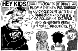 RUDE IS THE NEW POLITENESS by Monte Wolverton