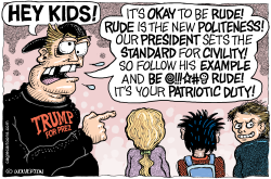 RUDE IS THE NEW POLITENESS  by Monte Wolverton