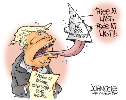 LOCAL NC TRUMP AND THE KKK by John Cole