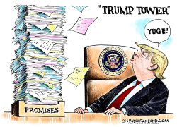 TRUMP PROMISES  by Dave Granlund