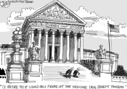SUPREME COURT SENIOR MOMENT by Pat Bagley