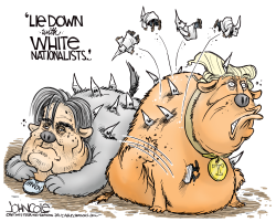 TRUMP AND BANNON by John Cole