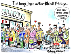 AFTER BLACK FRIDAY  by Dave Granlund