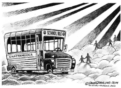 CHATTANOOGA SCHOOL BUS by Dave Granlund