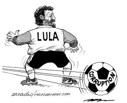 LULA, BAD PLAYER by Arcadio Esquivel