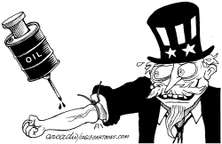 ADICTION OF THE UNCLE SAM by Arcadio Esquivel