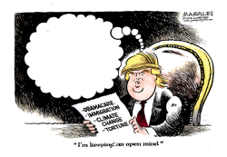 TRUMP OPEN MIND COLOR by Jimmy Margulies