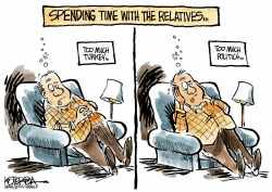 SPENDING TIME WITH RELATIVES by Jeff Koterba