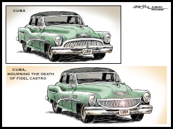 FIDEL CASTRO DEATH BUICK by J.D. Crowe