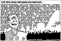 NEW IRAQI INFORMATION MINISTER by Monte Wolverton