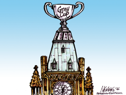 GREY CUP by Steve Nease