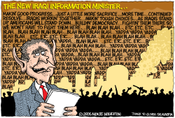 NEW IRAQI INFORMATION MINISTER   by Monte Wolverton