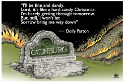 GATLINBURG FIRE,  by Randy Bish