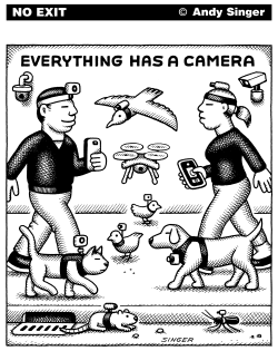 EVERYTHING HAS A CAMERA by Andy Singer