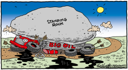 OIL PIPELINE by Bob Englehart