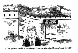 TRUMP AND TAIWAN by Jimmy Margulies