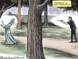 SHOOTING IN NORTH CHARLESTON by Kevin Siers