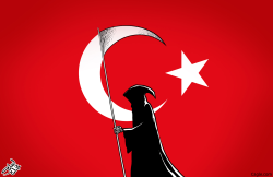 ISTANBUL BOMB by Osama Hajjaj