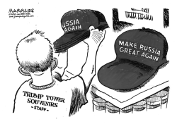 TRUMP AND RUSSIA by Jimmy Margulies