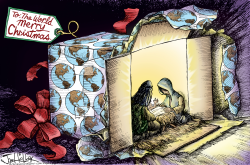 CHRISTMAS GIFT by Joe Heller