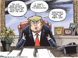 RUSSIA MEDDLED by Kevin Siers