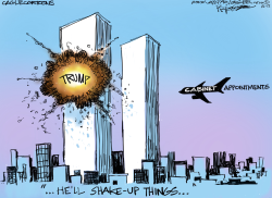 TRUMP TOWERS by Milt Priggee