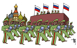 RUSSIAN CYBER ARMY by Arend Van Dam