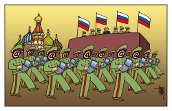 RUSSIAN CYBER ARMY by Arend Van Dam